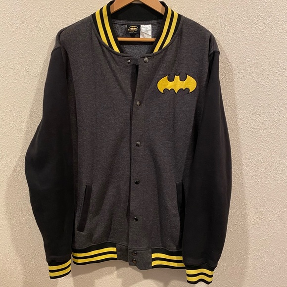 batman letterman jacket